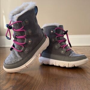 Children's Explorer Lace-Up Waterproof Cold-Weather Boots